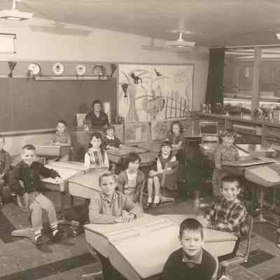 Photograph of 3rd Grade Class, Mt. Vernon Elementary School, 1965-66