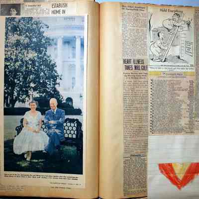 Pages 82 and 83 (drawing unfolded)