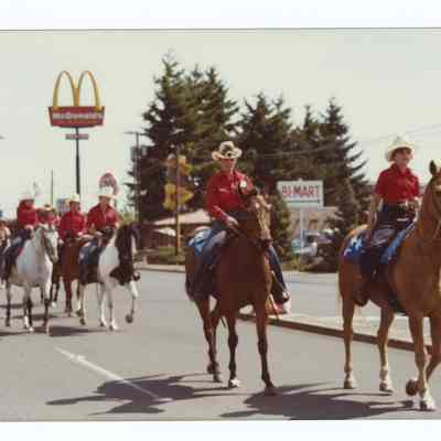 Photograph of a Summer parade, Springfield, circa 1979