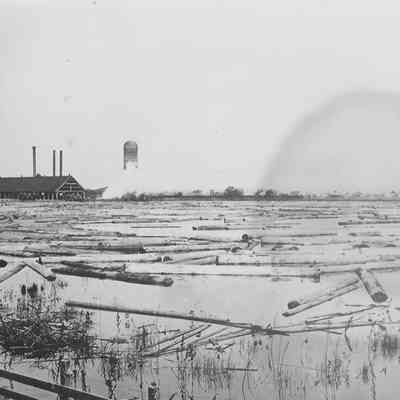 Photograph of Booth-Kelly Mill, circa 1907-8