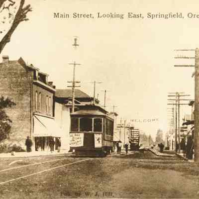 Photograph of Main Street, Springfield, Oregon