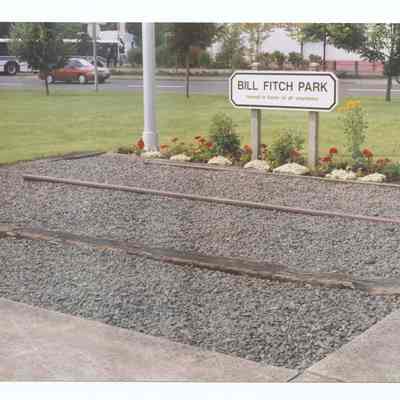 Photograph of the Springfield Train Depot, circa 1992