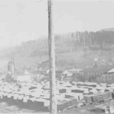 Photograph of Booth-Kelly Mill in Wendling, Oregon, circa 1920s