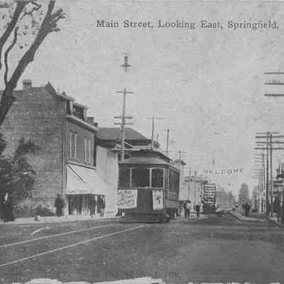 Photo of Main St., circa 1910