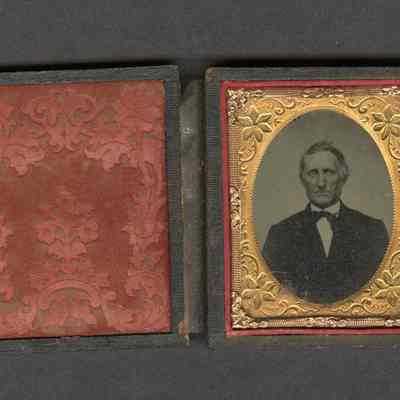 Daguerreotype of Older Man in Suit