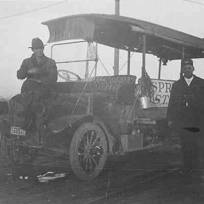 Photograph of Jiffy Wagon, circa 1918
