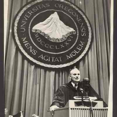 Meredith Wilson, President of University of Oregon, undated