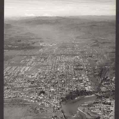 Photograph, Aerial view of Springfield, date unknown.