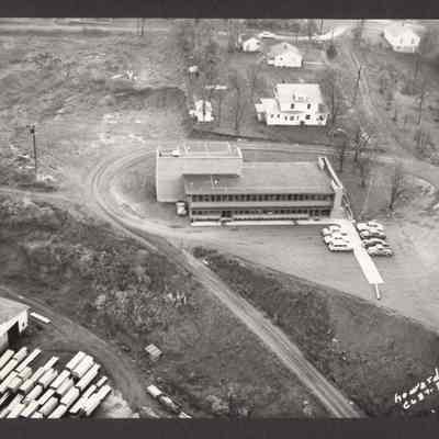 Photograph of Lumber Yard and Mill, undated