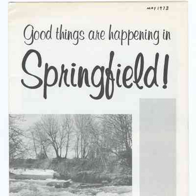Informational booklet about Springfield, 1973