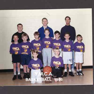 Photograph of Camp Creek Y.M.C.A. Basketball Team, 1996