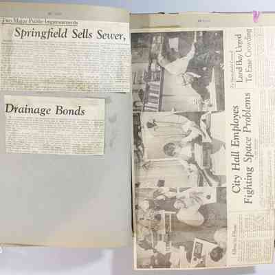 Page 33 newspaper unfolded