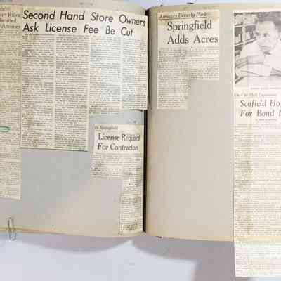 Page 67 newspaper unfolded