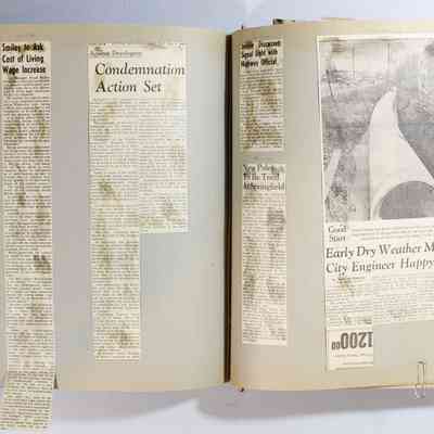 Page 94 newspaper clipping unfolded