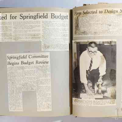 Page 96 newspaper clipping unfolded