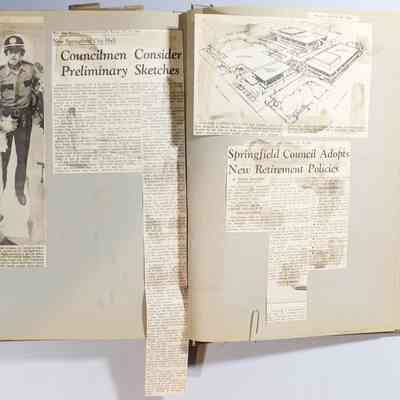 Page 118 newspaper clipping unfolded