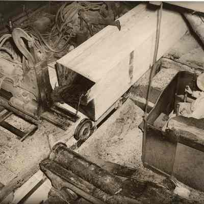 Photograph of a Head Rig in an unknown Mill, undated