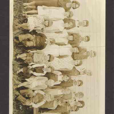 Photograph of Student Body, Thurston Elementary School, circa 1931-1932
