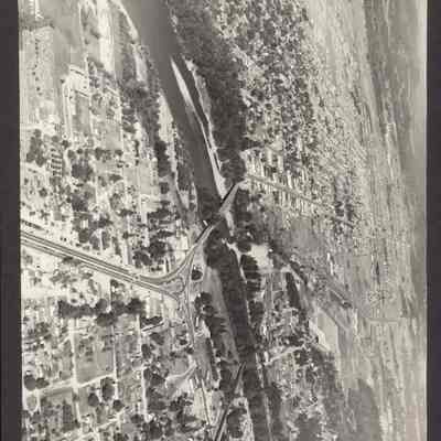 Photograph Aerial, Springfield and vicinity May 29, 1951.