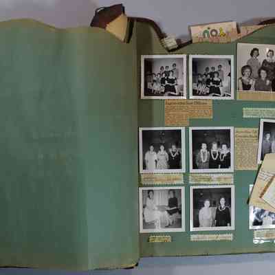 Pages 6 and 7 card inside envelope opened