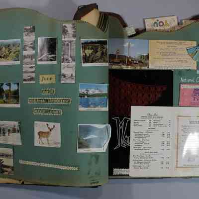 Pages 22 and 23 Mizpah Hotel pamphlet opened