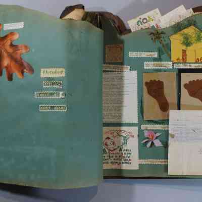 Pages 48 and 49 Party Line half unfolded
