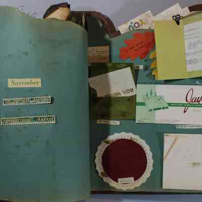 Pages 52 and 53 invitation opened