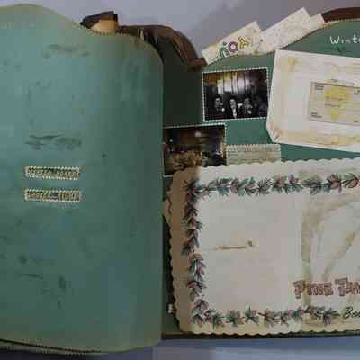 Pages 64 and 65 place mat opened