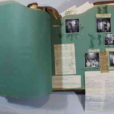 Pages 70 and 71 Party Line unfolded