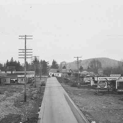 Photograph of Franklin Blvd After Flood, West Springfield, Oregon, date unknown