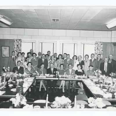 Photograph of Springfield Motors 10th anniversary Banquet, 1959