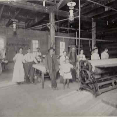 Photograph of Steam Laundry, Springfield, Oregon, 1912
