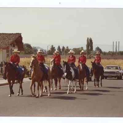 Photograph of a Summer parade, Springfield, circa 1979