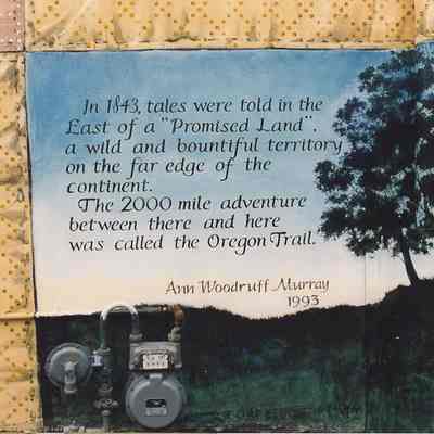 Oregon Trail Mural