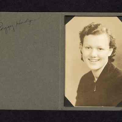 Photograph of Peggy Hadgen, 1935-1940