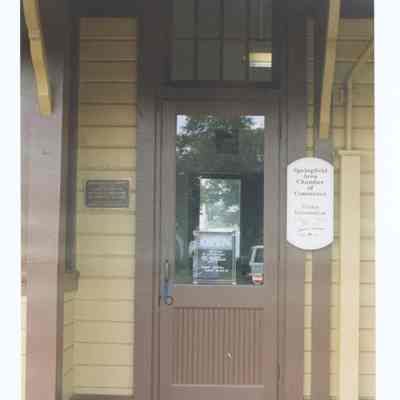 Photograph of the Springfield Train Depot, circa 1992