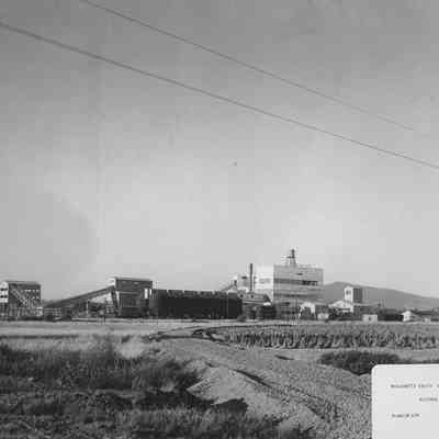 Photograph of the Willamette Valley Wood Chemical Company Alcohol Plant, , August 3, 1946