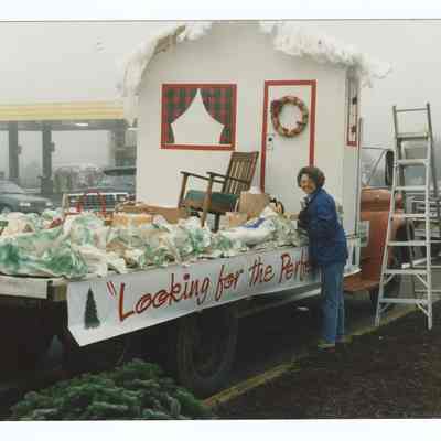 Photograph of the Springfield Christmas Parade, circa 1990