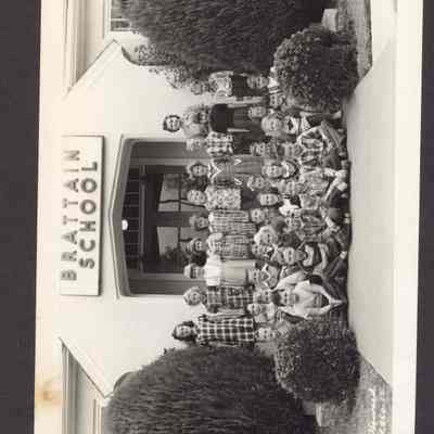 Photograph of a Bratton School Class, undated