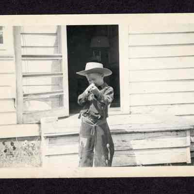 Photograph of Steve Moe as a Child, undated
