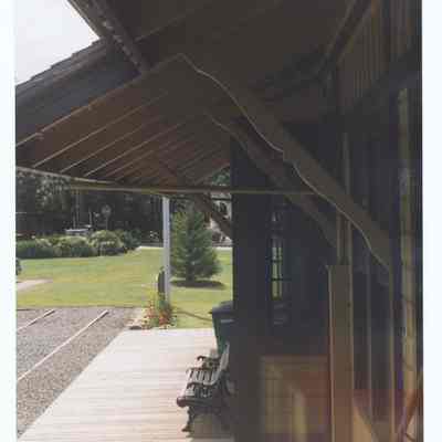 Photograph of the Springfield Train Depot, circa 1992