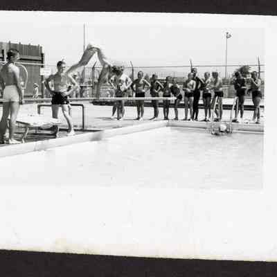 Photographic, Diver and Crowd, Undated