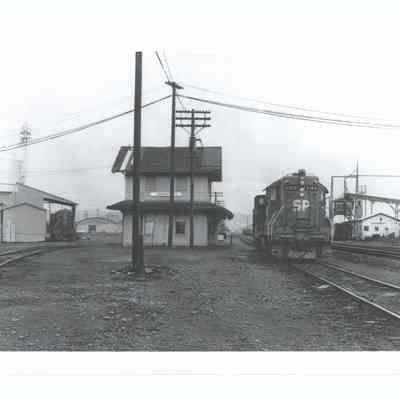 Photograph of the Springfield Train Depot, 1985