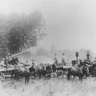 Photograph of McPherson Threshing Crew