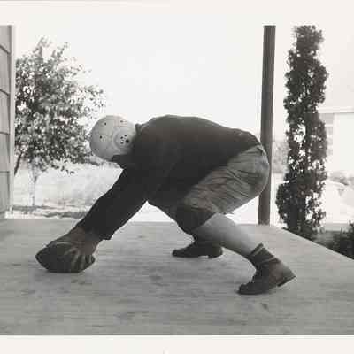 Photograph, Football Player, Springfield High School, Undated.