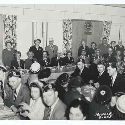 Photograph of an American Legion gathering, Springfield, circa 1950