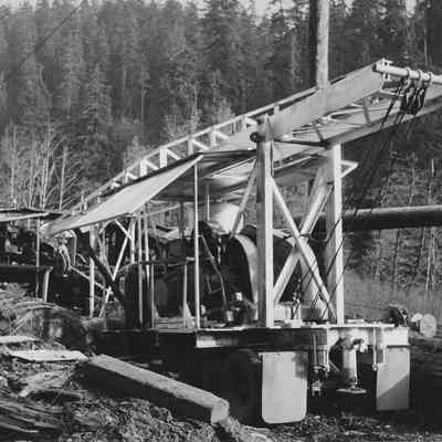 Photograph of a portable yarder