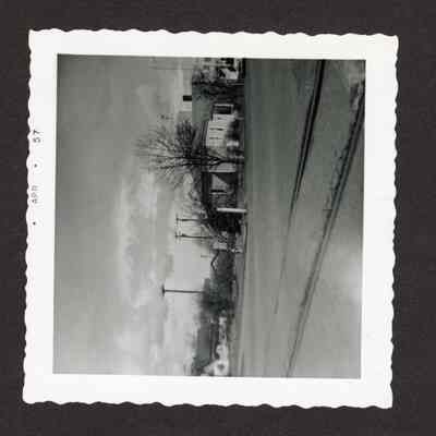 Photograph of Springfield, Oregon Library site. Date unknown.