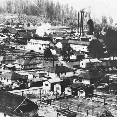 Photograph of of Wendling looking southwest, Wendling, Oregon, 1911