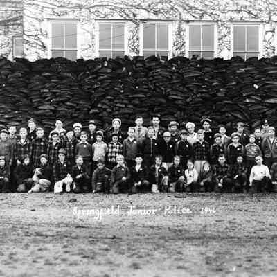 Photograph of Springfield Junior Police, Springfield, Oregon, 1946